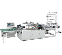 Hot Cutting Zip Lock Bag Making Machine